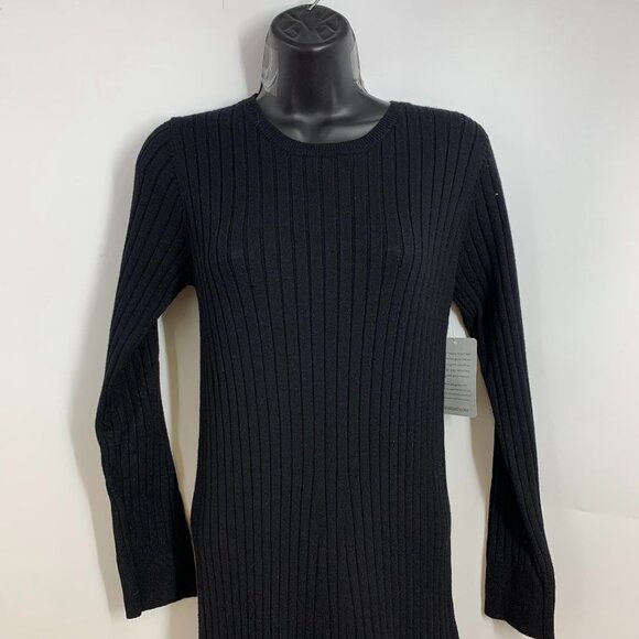 Wayf Emily x Dede Women's Ribbed Knit Sweater Midi Dress Size M NWT - Picture 5 of 12